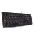 LOGITECH K120 Corded Keyboard black USB (US) Logitech