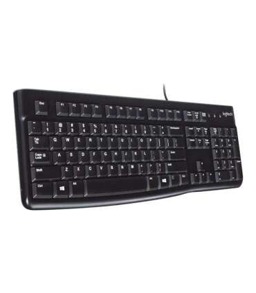 LOGITECH K120 Corded Keyboard black USB (US) Logitech