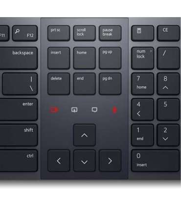 Dell Premier Collaboration Keyboard KB900 Keyboard Wireless US International Graphite