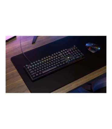 Corsair Mechanical Gaming Keyboard K70 CORE RGB Gaming keyboard Wired N/A Black USB Type-A RED
