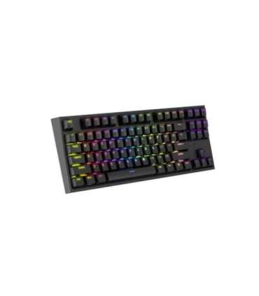 Genesis Mechanical Gaming Keyboard THOR 404 TKL RGB Black Mechanical Gaming Keyboard Wired US USB Type-A |