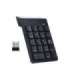 Gembird Numeric keypad KPD-W-02 Numeric keypad Wireless N/A Black