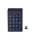 Gembird Numeric keypad KPD-W-02 Numeric keypad Wireless N/A Black