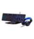 Gembird 4-in-1 Backlight Gaming Kit "Ghost" GGS-UMGL4-02 Gaming Kit Wired US USB