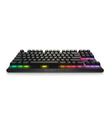 Dell Alienware Tenkeyless AW420K Gaming Keyboard Wired EN Dark Side of the Moon CHERRY MX Red