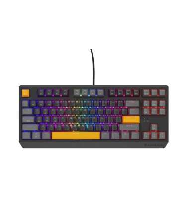 Genesis THOR 230 Mechanical Gaming Keyboard Wired US Anchor Gray Positive USB Type-A Outemu Red