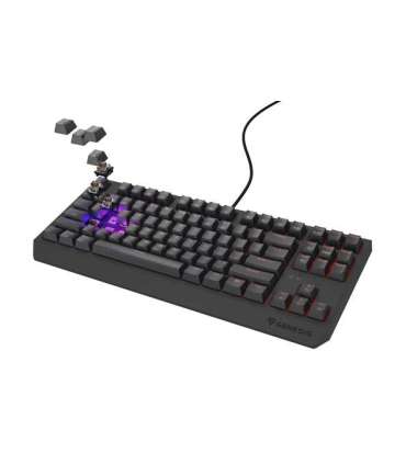 Genesis THOR 230 Mechanical Gaming Keyboard Wired US Black USB Type-A Outemu Brown