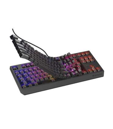Genesis THOR 230 Mechanical Gaming Keyboard Wired US Black USB Type-A Outemu Brown