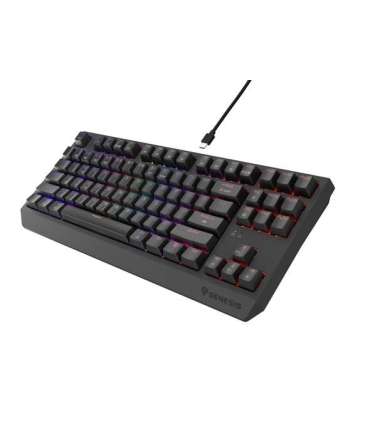 Genesis THOR 230 Mechanical Gaming Keyboard Wireless US Black 2.4 GHz, Bluetooth, USB Outemu Panda