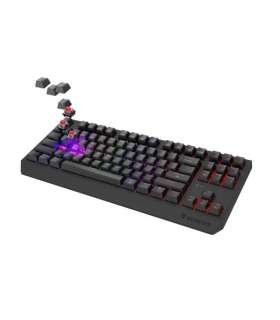 Genesis THOR 230 Mechanical Gaming Keyboard Wireless US Black 2.4 GHz, Bluetooth, USB Outemu Red