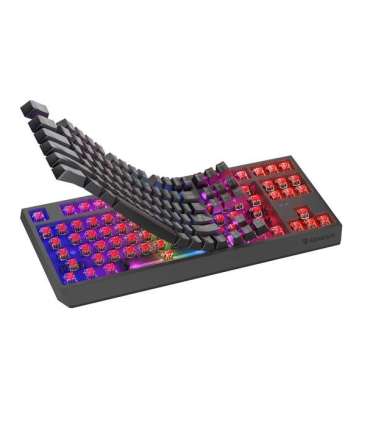 Genesis THOR 230 Mechanical Gaming Keyboard Wireless US Black 2.4 GHz, Bluetooth, USB Outemu Red