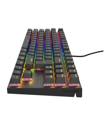 Genesis THOR 303 Mechanical Gaming Keyboard Wired US Black USB Type-A Outemu Peach Silent