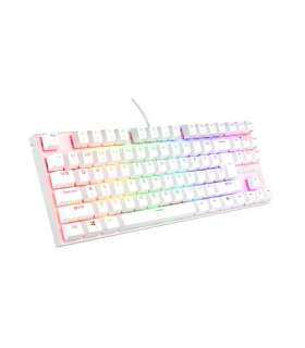 Genesis THOR 303 Mechanical Gaming Keyboard Wired US White USB Type-A Outemu Peach Silent