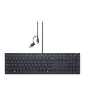 Dell Collaboration Keyboard KB525C Keyboard Wired US (QWERTY) Black USB-C