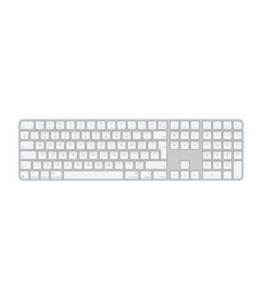 Apple Magic Keyboard with Touch ID and Numeric Keypad Keyboard Wireless English White