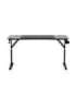 Huzaro Hero 3.6 RGB Black gaming desk