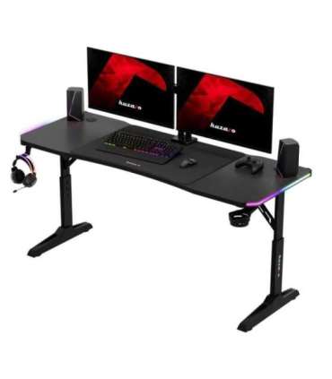 Huzaro Hero 4.6 RGB Black Gaming Desk