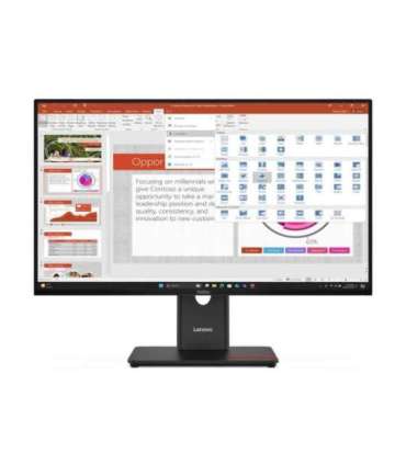 Lenovo ThinkVision T27-40 LED display 68.6 cm (27") 1920 x 1080 pixels Full HD Black