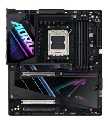 GIGABYTE X870E AORUS XTREME AI TOP Motherboard - Supports AMD Ryzen 9000 Series CPUs, 18+2+2 phases VRM, up to 8800MHz