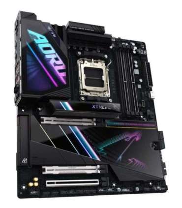 GIGABYTE X870E AORUS XTREME AI TOP Motherboard - Supports AMD Ryzen 9000 Series CPUs, 18+2+2 phases VRM, up to 8800MHz
