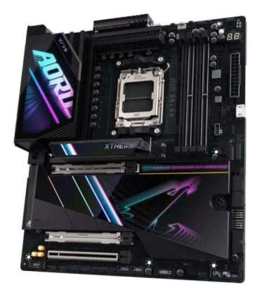 GIGABYTE X870E AORUS XTREME AI TOP Motherboard - Supports AMD Ryzen 9000 Series CPUs, 18+2+2 phases VRM, up to 8800MHz