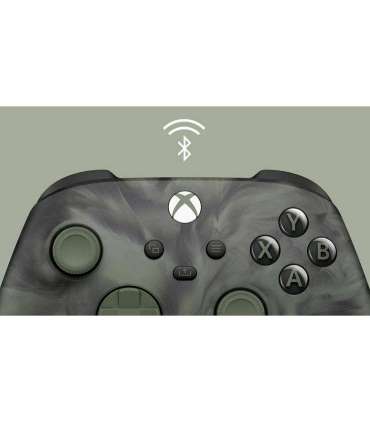 Microsoft QAU-00104 Gaming Controller Black, Green Bluetooth/USB Gamepad Analogue / Digital Android, PC, Xbox One, Xbox