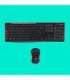 Logitech 920-004508 keyboard Mouse included Home RF Wireless QWERTY US International Black