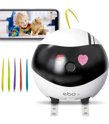 ENABOT Ebo Air AI Robot White and Black