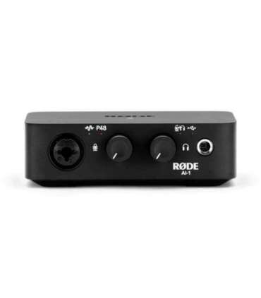 RODE AI-1 USB Audio interface A-A preamplifier 24 bit 96 kHz Black