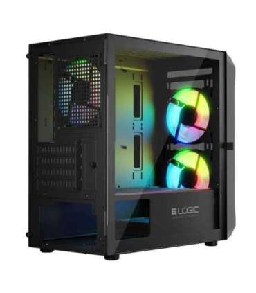 Logic PORTOS ARGB MINI USB 3.0 Case Black