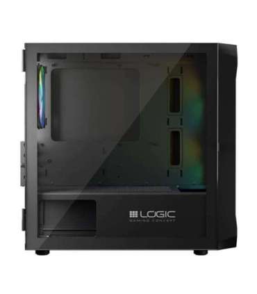 Logic PORTOS ARGB MINI USB 3.0 Case Black