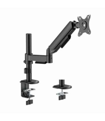 Gembird MA-DA1P-02 Adjustable desk display mounting arm, 17”-32”, black