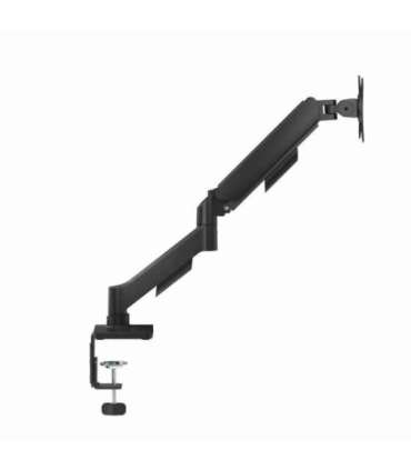 Gembird MA-DA1U-01 Adjustable desk display mounting arm with USB ports, 17”-32”, black