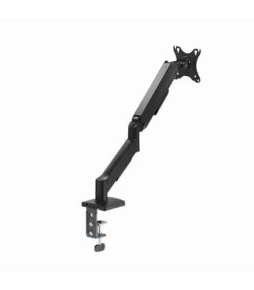 Gembird MA-DA1U-01 Adjustable desk display mounting arm with USB ports, 17”-32”, black