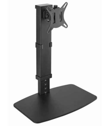 Gembird MS-D1ST-02 Height adjustable full-motion monitor desk stand, 17"-32", black