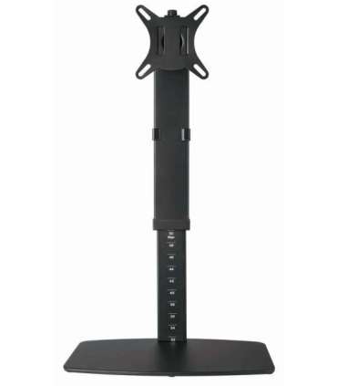 Gembird MS-D1ST-02 Height adjustable full-motion monitor desk stand, 17"-32", black