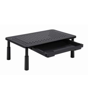 Gembird MS-TABLE-D-01 Adjustable monitor stand with drawer (rectangle)