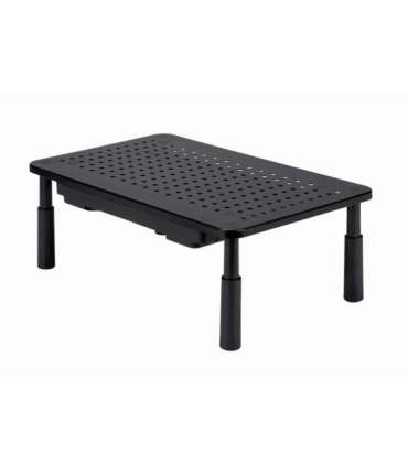 Gembird MS-TABLE-D-01 Adjustable monitor stand with drawer (rectangle)