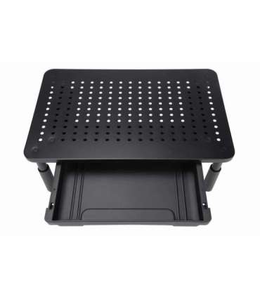 Gembird MS-TABLE-D-01 Adjustable monitor stand with drawer (rectangle)