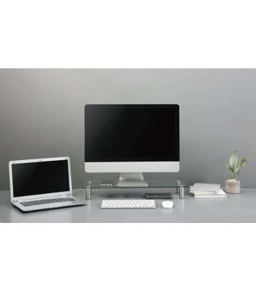 Gembird MS-TABLE-GM-01 Glass monitor stand, medium