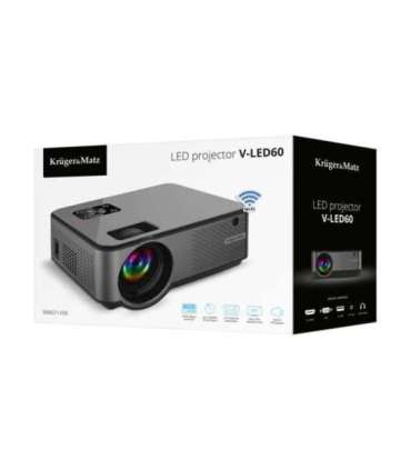Kruger & Matz V-LED60 projector LED FullHD Wi-Fi 1080p (1920x1080)