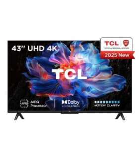 TCL V6C 43V6C TV 109.2 cm (43") 4K Ultra HD Smart TV Wi-Fi Metallic 260 cd/m²