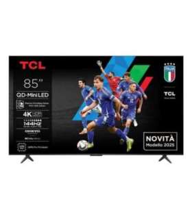 TCL Q6C 85Q6C TV 2.16 m (85") 4K Ultra HD Smart TV Wi-Fi Metallic