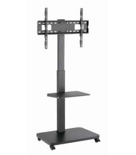 Gembird TVS-75S-02 TV floor stand with caster wheels, 37" - 75", black
