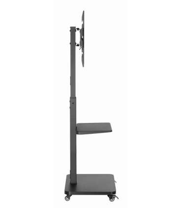 Gembird TVS-75S-02 TV floor stand with caster wheels, 37" - 75", black