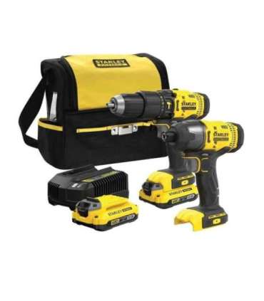SFMCK465D2S STANLEY set (drill/screwdriver and impact wrench)