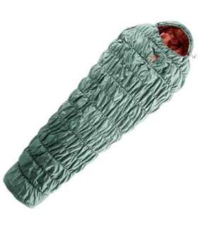 Deuter Exosphere +4° SL Women's Synthetic Sleeping Bag - Left Sage-Redwood