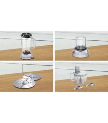 Bosch MCM3501M food processor 800 W 2.3 L Black