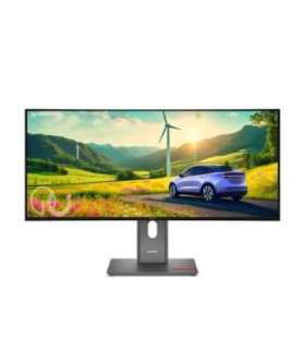 Lenovo ThinkVision P34WD-40 computer monitor 86.4 cm (34") 3440 x 1440 pixels Wide Quad HD LCD Black