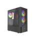 Gembird CCC-FC-4300 Gaming ATX Computer Case Fornax 4300, ARBG backlight, black
